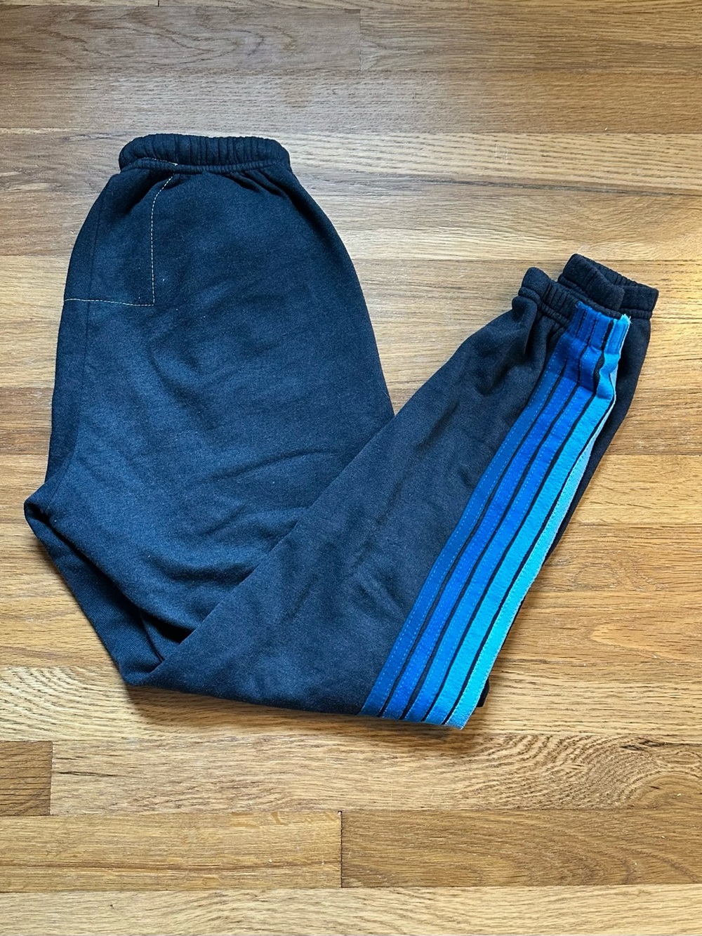 Aviator Nation Sweatpants 5 Stripe Sweatpants - Navy // Blue size XS